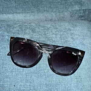 Quay Australia Marble Black Sunglasses